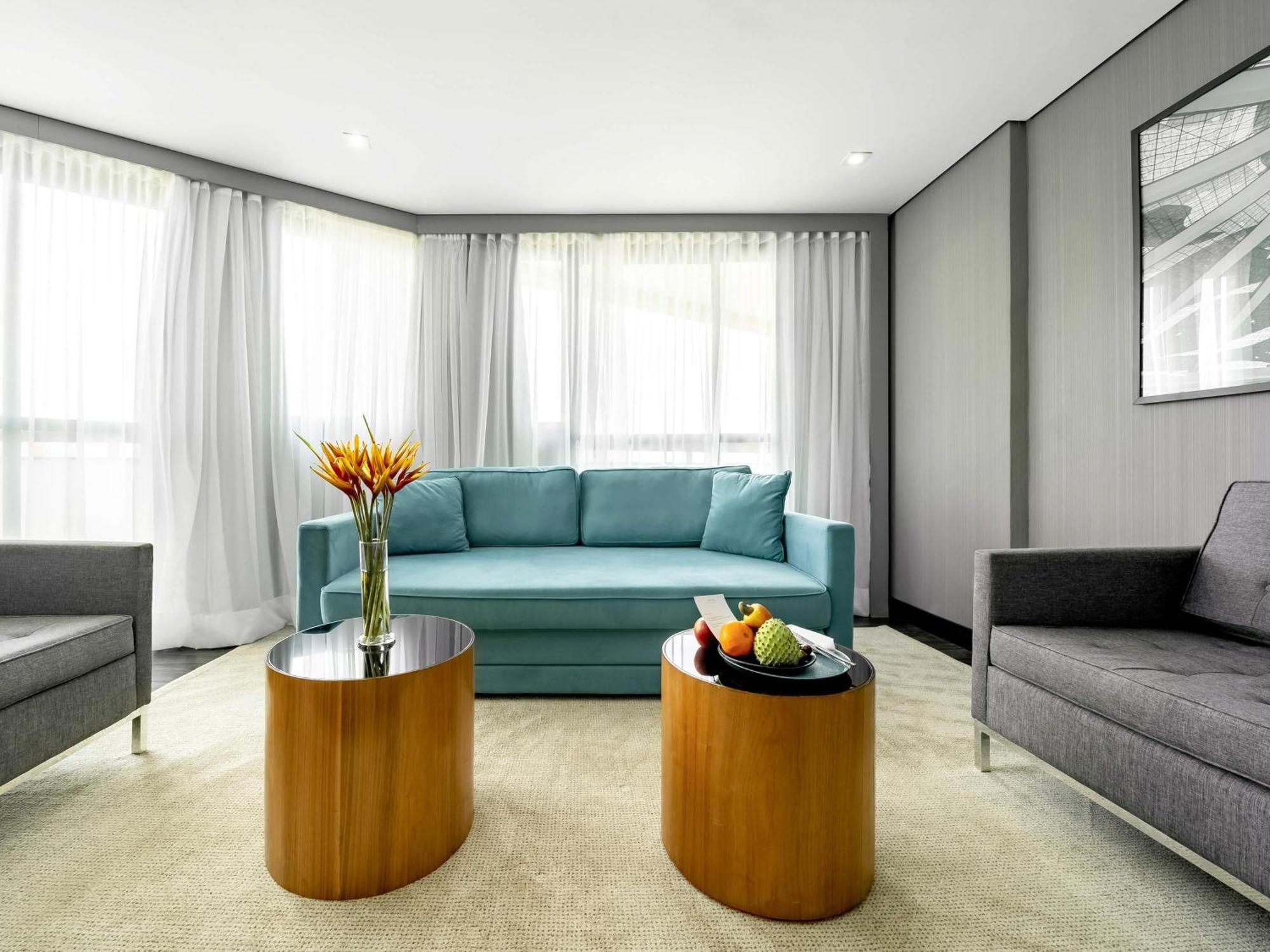 Suíte Luxo com 1 Cama King-size e Sofá